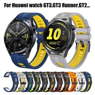 For Huawei watch GT 3 Silicone Strap Huawei Watch GT Runner , Huawei watch GT3 , Huawei watch GT 2 Resin Strap For huawei gt2 42mm 46mm replacement Huawei watch GT 2 Strap and Huawei watch GT3 Strap