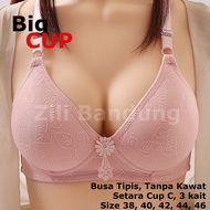 Bra BH Large Cup Underwire Foam B1 Size 38-46