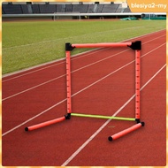 [BlesiyaedMY] Agility Training Hurdles Obstacles Speed Training Hurdle Adjustable for Soccer Hurdle 