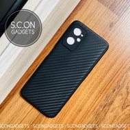 【Realme 9i】Ultra Thin Carbon Fiber Design TPU Case (Black)