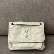 YSL 白色Niki小號