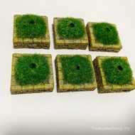 Model Tree Base Model Tree Bed Flower Bed Tree Bed Base Sand Table Model Material Handmade DIY Minia