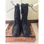 Ranger Rosearh Combat Boots ALTAMA Sole Military Shoes Hiking Cowhide Polished Size 11.5 W