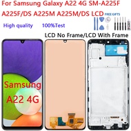 For Samsung Galaxy A22 4G SM-A225F A225F/DS A225M A225M/DS LCD Display Touch Screen Digitizer Assemb