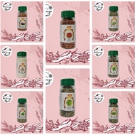 {Miwi} (Halal) Western Food Spices Botol (Cajun, Chili Flakes, Mixed Herbs, Oregano, Paprika, Parsle
