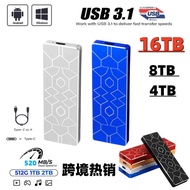 High-Speed Mobile Hard Drive 2T 4T 8T External Mobile Solid State Drive USB3.0 12TB Expansion Upgrad