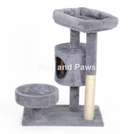 [Cuddly Paws] Cat Condo Scratch House L60 x W40 x H80cm