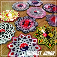 Kampungku Daerah premium Fridge Magnet Peti Ais Johor Souvenir Gift ole ole Johore Malaysia [READYST