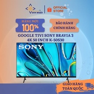 Google TV Sony BRAVIA 3 50 inch K-50S30