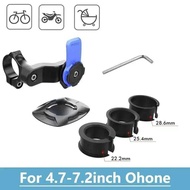 Phone Motorcycle Holder Mobile Phone Bracket Lock Shock-Resistant Scooter Bike MTB Bicycle Quad