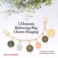Fengshui 5 Elements Balancing Bag Charm Hanging