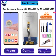 【QuickScreen】For Samsung Galaxy A22 5G A226B / 4G A225F LCD+ Kit Alat Percuma Penggantian Pemasangan