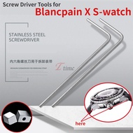 Professional Watch Tool Kit  for S-watch X Blancpain Fifty Fathoms Stainless Steel Screwdriver Remov