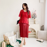 MIMO - Christmas Erlin Brocade Dress | CHRISTMAS Dress