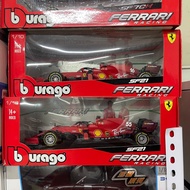 [Ready Stock, Contact If You Have Any Questions] Car 1: 18 Ferrari SF21 2021 Race Season No. 55
