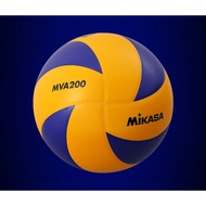 Mikasa Mikasa Volleyball MVA200 Soft PU Leather Official Size 5 FIVB Volleyball Original Training Ga