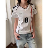 WGWE Sports T-Shirt With Details Number 8 Super Cool Cute