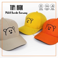 PANDA EMBROIDERED KIDS BASEBALL CAP PANDA EMBROIDERED KIDS CAP/