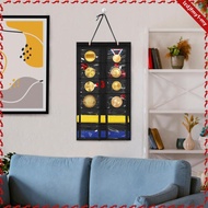 leipupa Martial Arts Belts Storage Organizer Dustproof Martial Arts Belt Holder