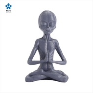 Ornaments Desk Topper Yoga Meditation Statue  Figurine Statue  Shelf Sitters Meditation Garden Statu