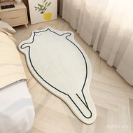 Floor Mat Bedside Cartoon Girl Heart Carpet Anti-slip Household Room Cute Bedroom Carpet Children Li