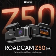 ROADCAM Z50 AR Dashcam – 4K Front + 1080P Rear | Futuristic Design | WiFi App Control | Smart AR Dri