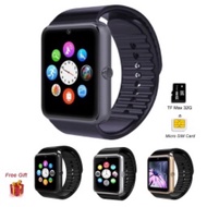 🔥READY STOCK🔥Smart Watch GT08 Bluetooth Sim Card Android Camera support SD Memory card Women Men Kid