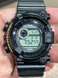 CASIO G-SHOCK FROGMAN DW-8200 金眼黑蛙 蛙人 黑魂 鈦合金