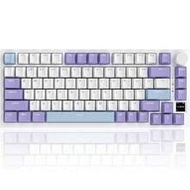 AJAZZ AK820 PRO คีย์บอร์ดแมคคานิคอล 75% พร้อมจอแสดงผล TFT Smart และ Knob, คีย์บอร์ดเกมมิ่งแบบ Gasket