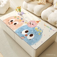 Living Room Desktop Cartoon Leather High Temperature Resistant Waterproof Coffee Table Mat Oil-proof