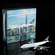 SQ Wings 1/200 Cathay Pacific Air Freight B747-400F Alloy Airplane Model B-LID