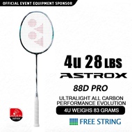 YY ASTROX 88D PRO Black Silver 3U/4U Best For Doubles Backcourt Namd High Elastic Shaft