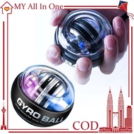 Muscle Training Ball LED Wrist Gyro Ball Durable Arm Fitness Trainer Gyro Ball Exercise Tool Wrist P