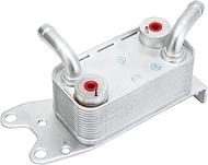 Motiv8 Compatible with Diesel Fuel Cooler Assembly | Engine Oil Cooler Ford F250 F350 F450 F550 SUPE