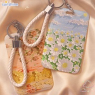 SSUNSHINE Credit Card Holders, Plastic Business Card Holder, Cute ID Card Sleeve Student