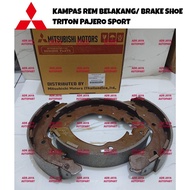 BRAKE SHOE TRITON PAJERO REAR BRAKE PADS TRITON PAJERO SPORT 1 SET Original 4600A106