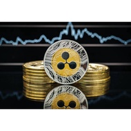 Coin Koin Fisik Crypto Seni Doge Ethereum Shiba Ripple Bitcoin Binance