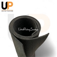 Rubber Cork Sheet Plain Black Rubber Cork Sheet Size 90cm x 90cm | Cheap Wholesale Promo Surabaya