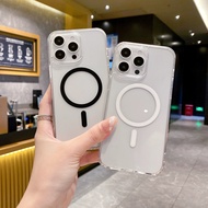 Case for Xiaomi Civi 5 4 3 2 Poco X4 X3 X2 F4 F3 F2 M4 M3 Pro M5S Clear Soft Magnetic Phone Case