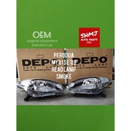 PERODUA MYVI SE 05'-10' HEAD LAMP SMOKE DEPO
