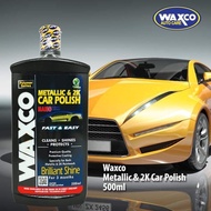 WAXCO METALLIC & 2K CAR POLISH NANOTECH 500ML FAST & EASY CLEANS - SHINE - PROTECTBrilliant Shine Fo
