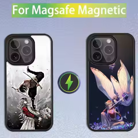 Douma D-DemonS S-Slayer Phone Case For iPhone 16,15,14,13,12,11,Pro,Max,Plus,Mini,SE Magsafe Magneti