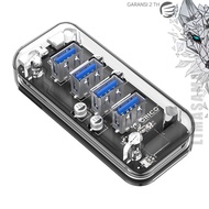 Usb Plug 4 Port Charge ORICO F4U-U3 Multiport Charger HUB Flashdisk