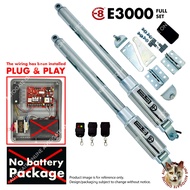 E8 E3000 620MM ( 2CH 433MHZ WA3 ) ( SET ) SWING ARM AUTOGATE HEAVY DUTY DREAM ARM AUTO GATE SYSTEM -