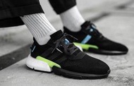 9527 ADIDAS POD-S3.1 CORE BLACK POD 編織 網布 黑白藍 AQ1059