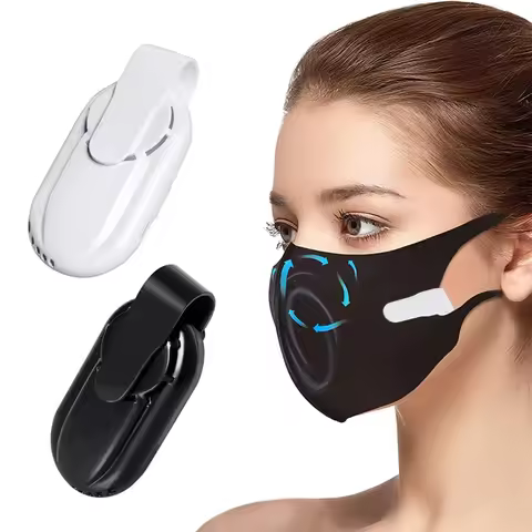 Portable USB Mini Fan, Clip-On Mask Fan, Personal Reusable Exhaust Fan Iptv subscription Duct fan Ip