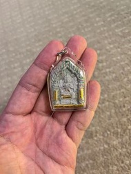 四面神 象神 屈嬌戰化 2542 特別罕有彩泥版 九支純金符通