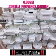 HOT! (LOOSE) CORELLE PROVENCE GARDEN DINNER SET (DINNER/LUNCHEON/BREAD/NOODLE/OVAL PLATE) CUP SAUCER / MUG /PINGGAN KACA