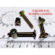 JCBC M6 X 40 HAMMER NUT BOLSTER/ FURNITURE/ DIPAN/ KNOCKDOWN/