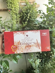 NHO KHÔ NGUYÊN CÀNH Úc 500g 1kg NHO SẤY DẺO KHÔNG ĐƯỜNG HỘP QUAI XÁCH LÀM QUÀ BIẾU - Nho cành hàng o